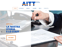 Tablet Screenshot of aittsrl.com